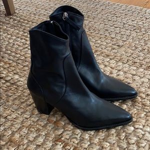 Brand New Zara Black Boot